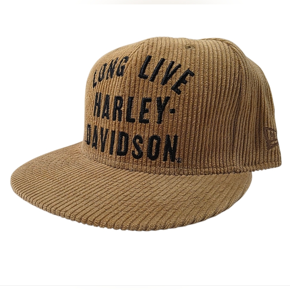 Harley-Davidson Tan Corduroy Cap